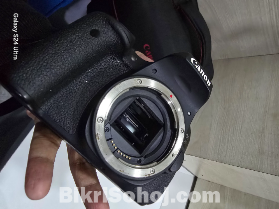 Canon EOS 750D DSLR Camera (Almost New, Full Set)